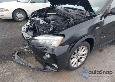 2016 BMW X3 xDrive28I from USA, damaged, VIN 5UXWX9C59G0D77648
